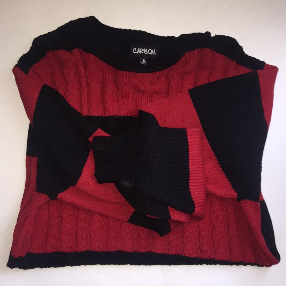 Black/Red Men’s Sweater